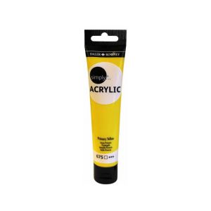 Farba akrylowa Daler-Rowney 75ml, Żółta/Primary Yellow